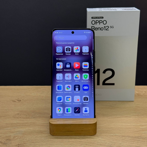 Вживаний смартфон OPPO Reno12 5G 12/256 Black Brown (Ідеальний+ стан)