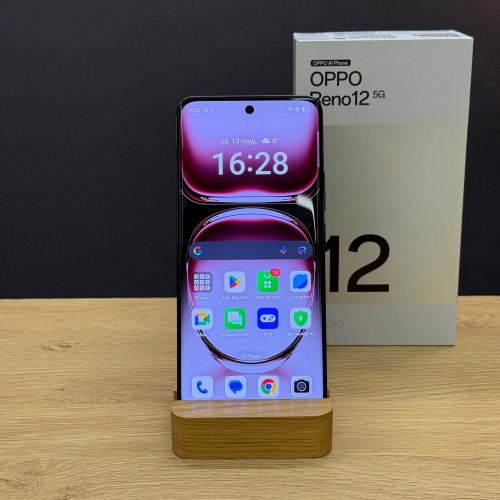 Вживаний смартфон OPPO Reno12 5G 12/256 Black Brown (Ідеальний+ стан)
