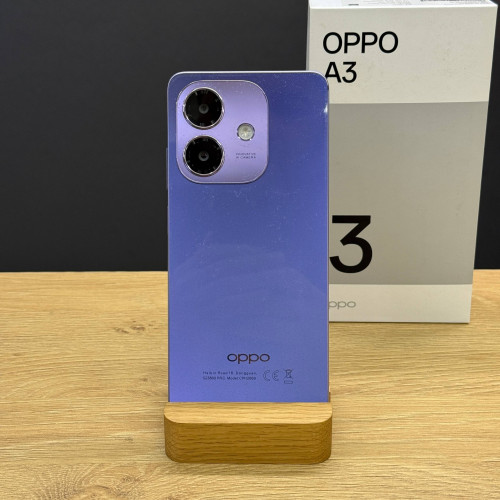 Вживаний смартфон Oppo A3 6/256 Starry Purple (Хороший+ стан)