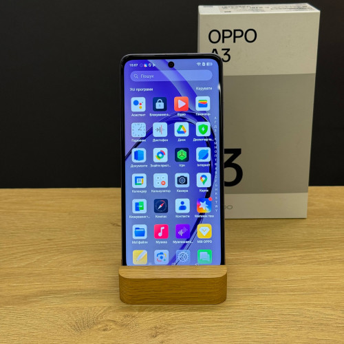 Вживаний смартфон Oppo A3 6/256 Starry Purple (Хороший+ стан)