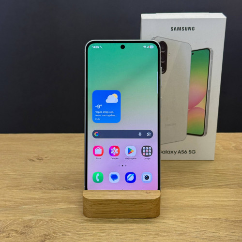 Вживаний смартфон Samsung Galaxy A56 5G 8/128Gb Light Gray (Ідеальний+ стан)