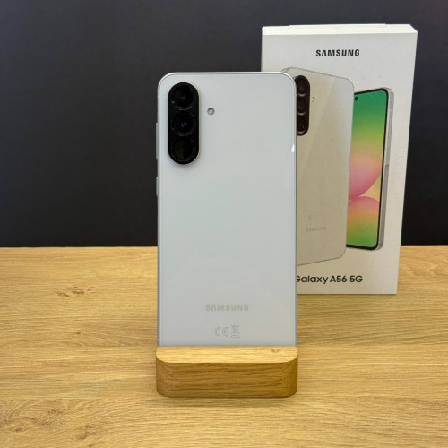 Вживаний смартфон Samsung Galaxy A56 5G 8/128Gb Light Gray (Ідеальний+ стан)
