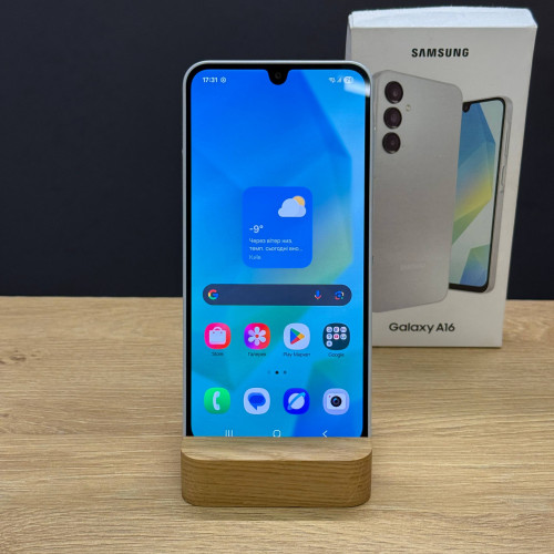 Вживаний смартфон Samsung Galaxy A16 8/256Gb Gray (Ідеальний+ стан)