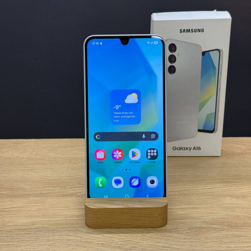 Вживаний смартфон Samsung Galaxy A16 8/256Gb Gray (Хороший+ стан)
