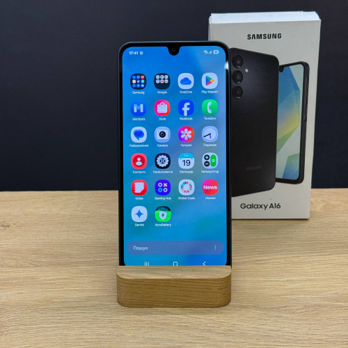 Вживаний смартфон Samsung Galaxy A16 8/256Gb Black (Задовільний+ стан)