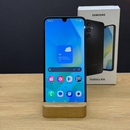Вживаний смартфон Samsung Galaxy A16 8/256Gb Black (Задовільний+ стан)