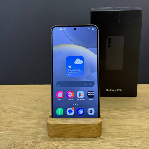 Вживаний смартфон Samsung Galaxy S24 8/256Gb Onyx Black (Ідеальний+ стан)