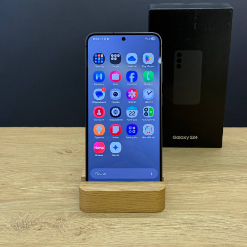 Вживаний смартфон Samsung Galaxy S24 8/256Gb Onyx Black (Ідеальний+ стан)