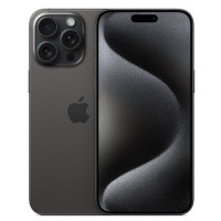 Вживаний смартфон Apple iPhone 15 Pro Max 256Gb Black Titanium eSim (Хороший+ стан)