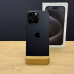 Вживаний смартфон Apple iPhone 15 Pro Max 256Gb Black Titanium eSim (Хороший+ стан)