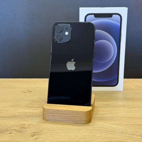 Вживаний смартфон Apple iPhone 12 256Gb Black (Хороший+ стан)