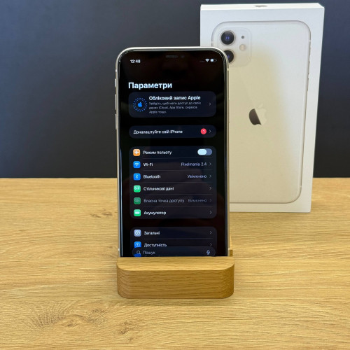 Вживаний смартфон Apple iPhone 11 128Gb White (Ідеальний+ стан)