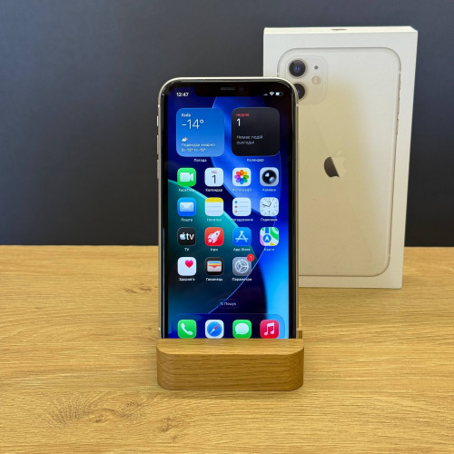 Вживаний смартфон Apple iPhone 11 128Gb White (Ідеальний+ стан)