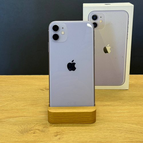 Вживаний смартфон Apple iPhone 11 64Gb Purple (Хороший+ стан)