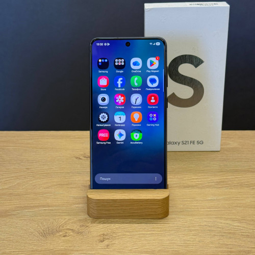 Вживаний смартфон Samsung Galaxy S21 FE 5G 128Gb Graphite (Хороший+ стан)