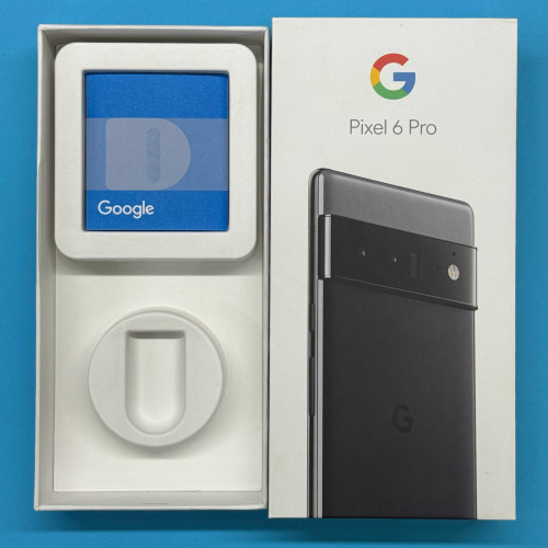 Коробка від смартфону Google Pixel 6 Pro Stormy Black