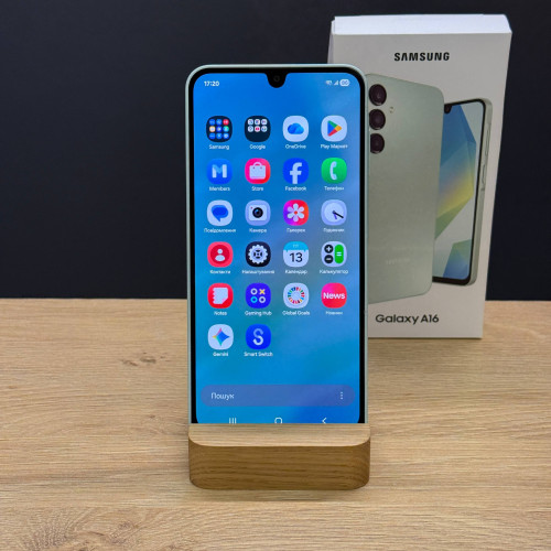 Вживаний смартфон Samsung Galaxy A16 8/256Gb Light Green (Хороший+ стан)