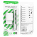 МЗП Borofone BA74A 10.5W 2.1A 1USB-A з кабелем Type-C White