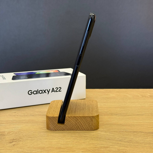 Вживаний смартфон Samsung Galaxy A22 4/128Gb Black (Хороший+ стан)