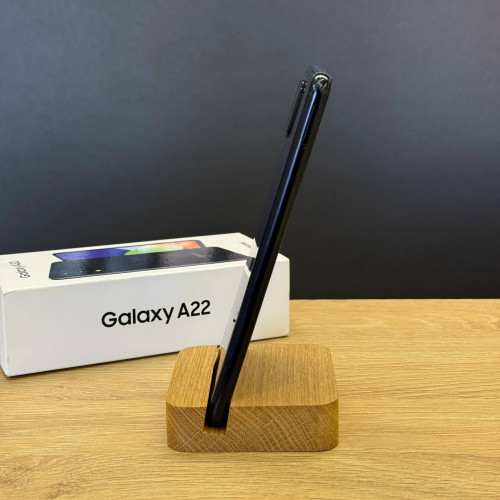 Вживаний смартфон Samsung Galaxy A22 4/128Gb Black (Хороший+ стан)