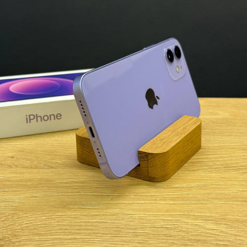 Вживаний смартфон Apple iPhone 12 128Gb Purple (Ідеальний+ стан)