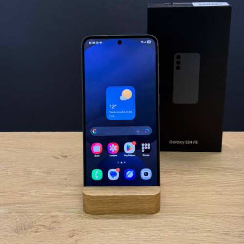 Вживаний смартфон Samsung Galaxy S24 FE 8/128Gb Graphite (Хороший+ стан)