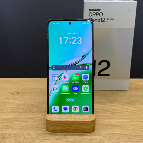 Вживаний смартфон OPPO Reno12 F 5G 8/256 Olive Green (Хороший+ стан)