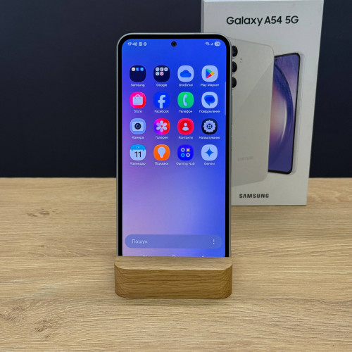 Вживаний смартфон Samsung Galaxy A54 5G 6/128Gb White (Хороший+ стан)