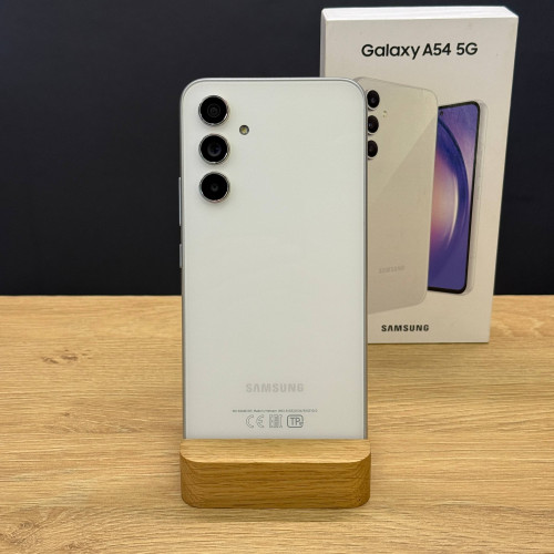 Вживаний смартфон Samsung Galaxy A54 5G 6/128Gb White (Хороший+ стан)