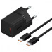 МЗП Baseus GaN5 Mini Fast Charger Type-C 30W (Кабель Type-C to Type-C) Black