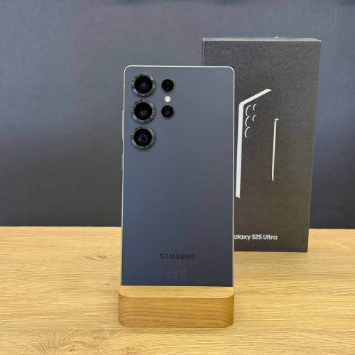 Вживаний смартфон Samsung Galaxy S25 Ultra 12/1Tb Titanium Black (Ідеальний+ стан)