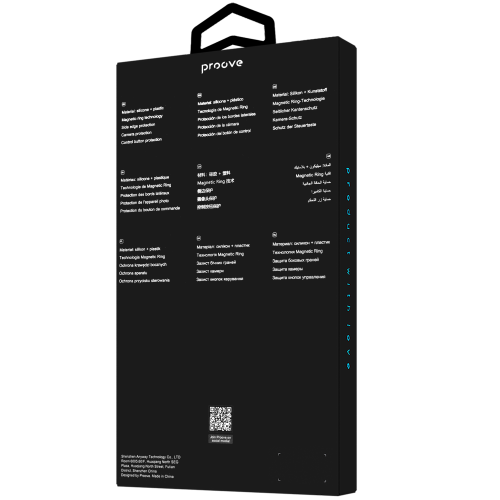 Чохол Proove Silicone Case with Magnetic Ring Google Pixel 9 Pro XL Black