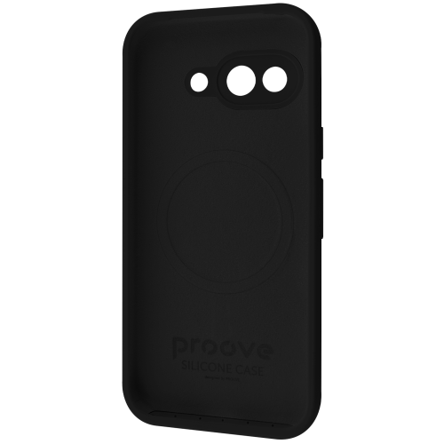 Чохол Proove Silicone Case with Magnetic Ring Google Pixel 9a Black
