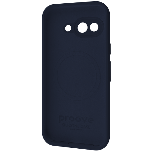 Чохол Proove Silicone Case with Magnetic Ring Google Pixel 9a Midnight Blue