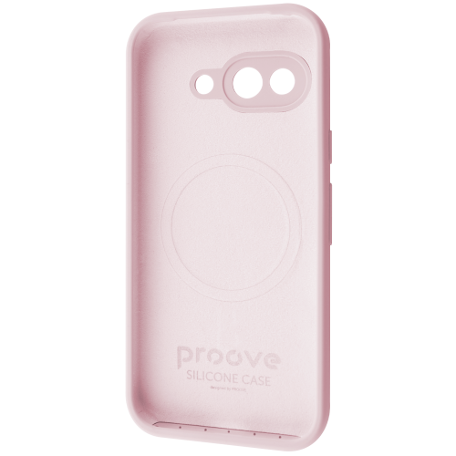 Чохол Proove Silicone Case with Magnetic Ring Google Pixel 9a Pink Sand