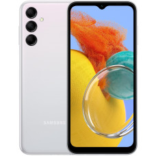 Вживаний смартфон Samsung Galaxy M14 4/128Gb Silver (Ідеальний+ стан)