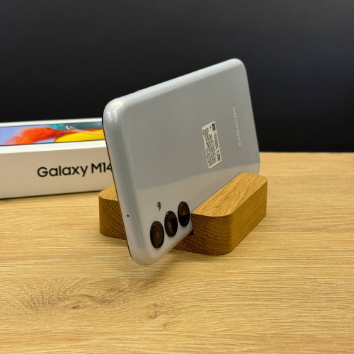 Вживаний смартфон Samsung Galaxy M14 4/128Gb Silver (Ідеальний+ стан)