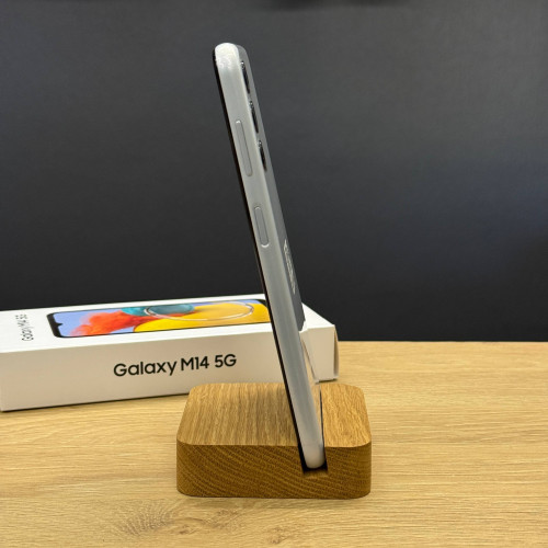 Вживаний смартфон Samsung Galaxy M14 4/128Gb Silver (Ідеальний+ стан)