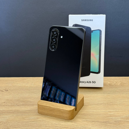 Вживаний смартфон Samsung Galaxy A26 5G 8/256Gb Black (Ідеальний+ стан)