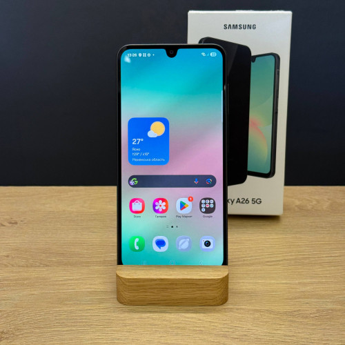 Вживаний смартфон Samsung Galaxy A26 5G 8/256Gb Black (Ідеальний+ стан)