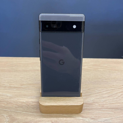Вживаний смартфон Google Pixel 6a 128Gb Charcoal GX7AS US (Задовільний стан)