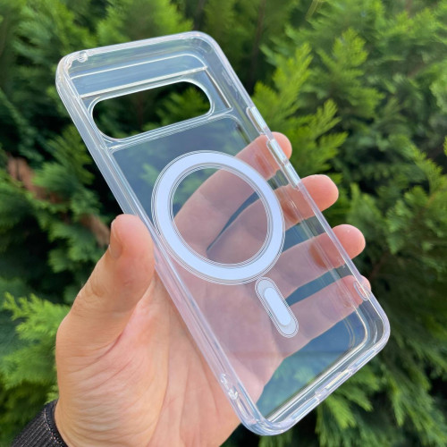 Чохол Wave Clear Case Magnetic Ring для Google Pixel 8 Clear