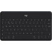Клавіатура портативна бездротова Logitech KEYS-TO-GO для iPhone, iPad, Apple TV Black (Open Box)