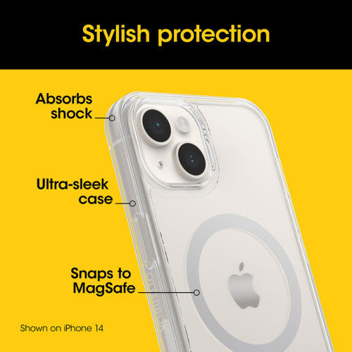 Чохол Otterbox Symmetry Series MagSafe для iPhone 15 Pro Clear