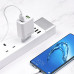 МЗП Borofone Speedway 18W QC3 2xUSB With Cable USB to microUSB White
