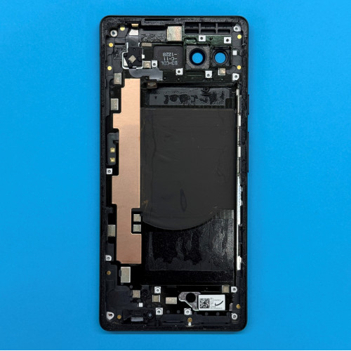 Корпус з мікрофоном +спалах +бокові кнопки + шлейф Google Pixel 6a Chalk (Новий)