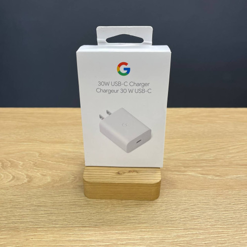 Вживаний МЗП Google 30W USB-C Clearly White US (Ідеальний+ стан)