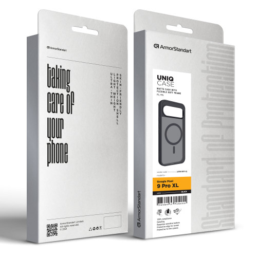 Чохол ArmorStandart Uniq MagSafe для Google Pixel 9 Pro XL Black