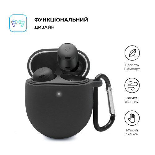 Чохол ArmorStandart Hang Case для Google Pixel Buds Pro Black