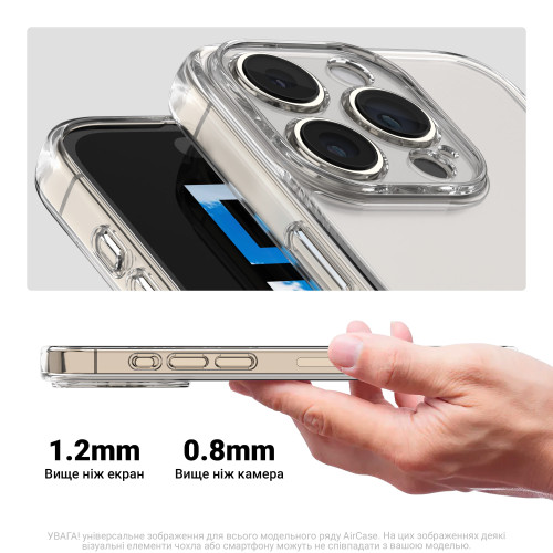 Чохол ArmorStandart Air для Google Pixel 9 Pro XL Camera Cover Clear